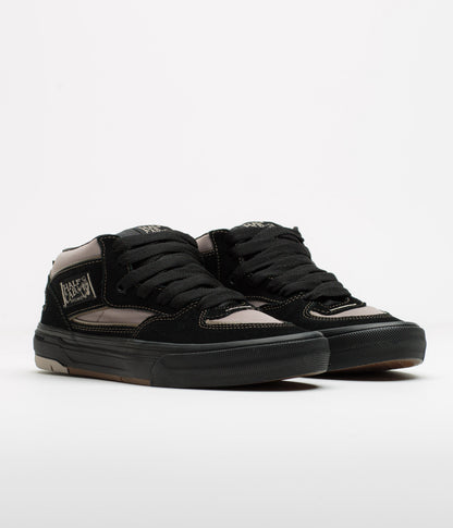 Vans Skate Half Cab Wafflecup Shoes - Black / Peyote