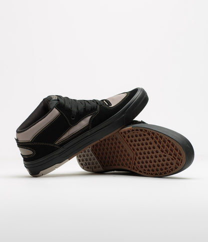 Vans Skate Half Cab Wafflecup Shoes - Black / Peyote