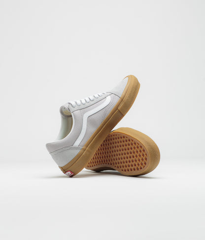 Vans Skate Old Skool Shoes - Crepe Light Gray / Gum