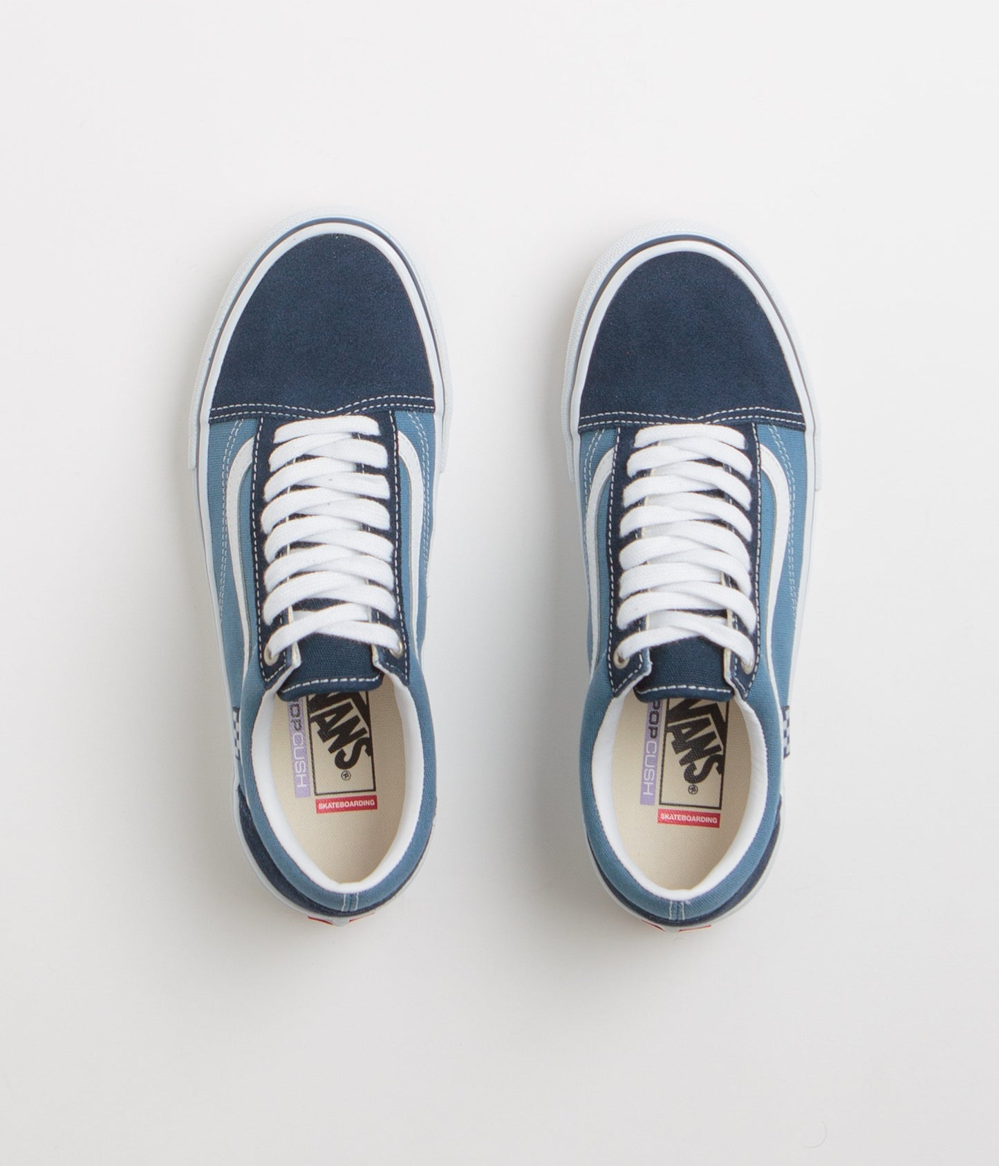 Vans Skate Old Skool Shoes - Navy / White