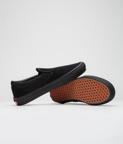 Vans Skate Slip-On Shoes - Black / Black