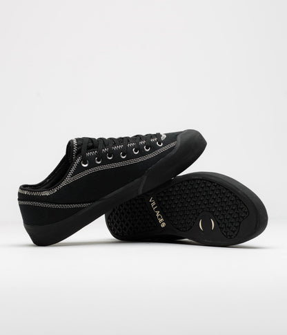 Village PM 1.30 PM Canvas Shoes - Black / Natural Black