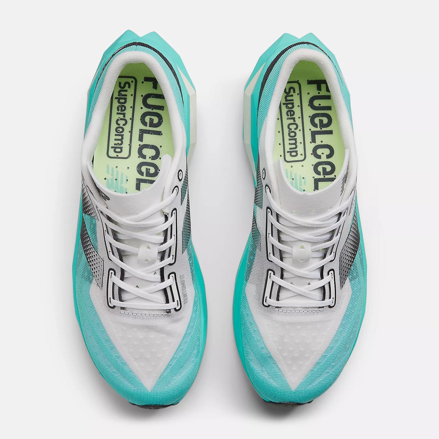 New Balance FuelCell SuperComp Elite v4 Men's - Cyber Jade/White and Black