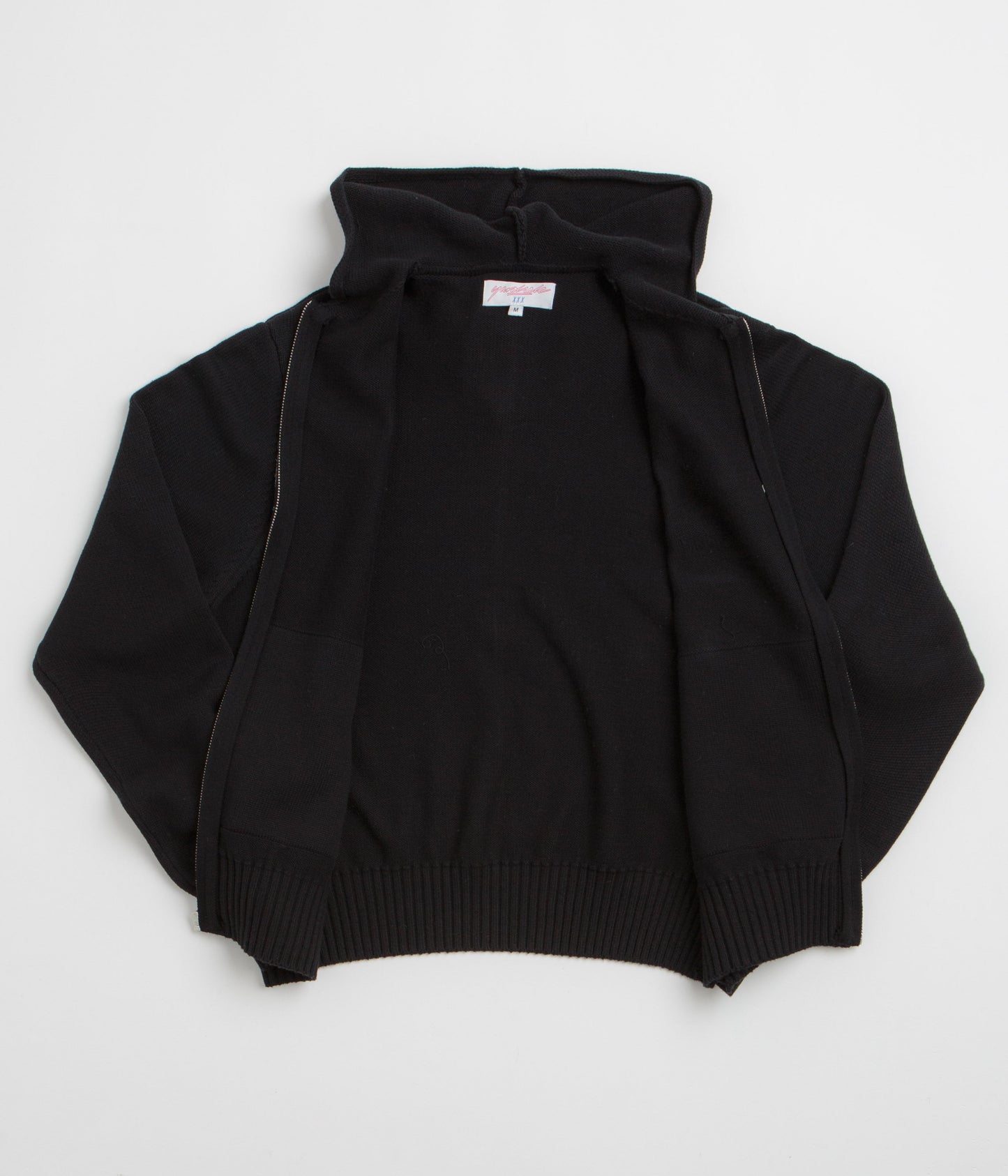 Yardsale Glitz Knitted Hoodie - Black