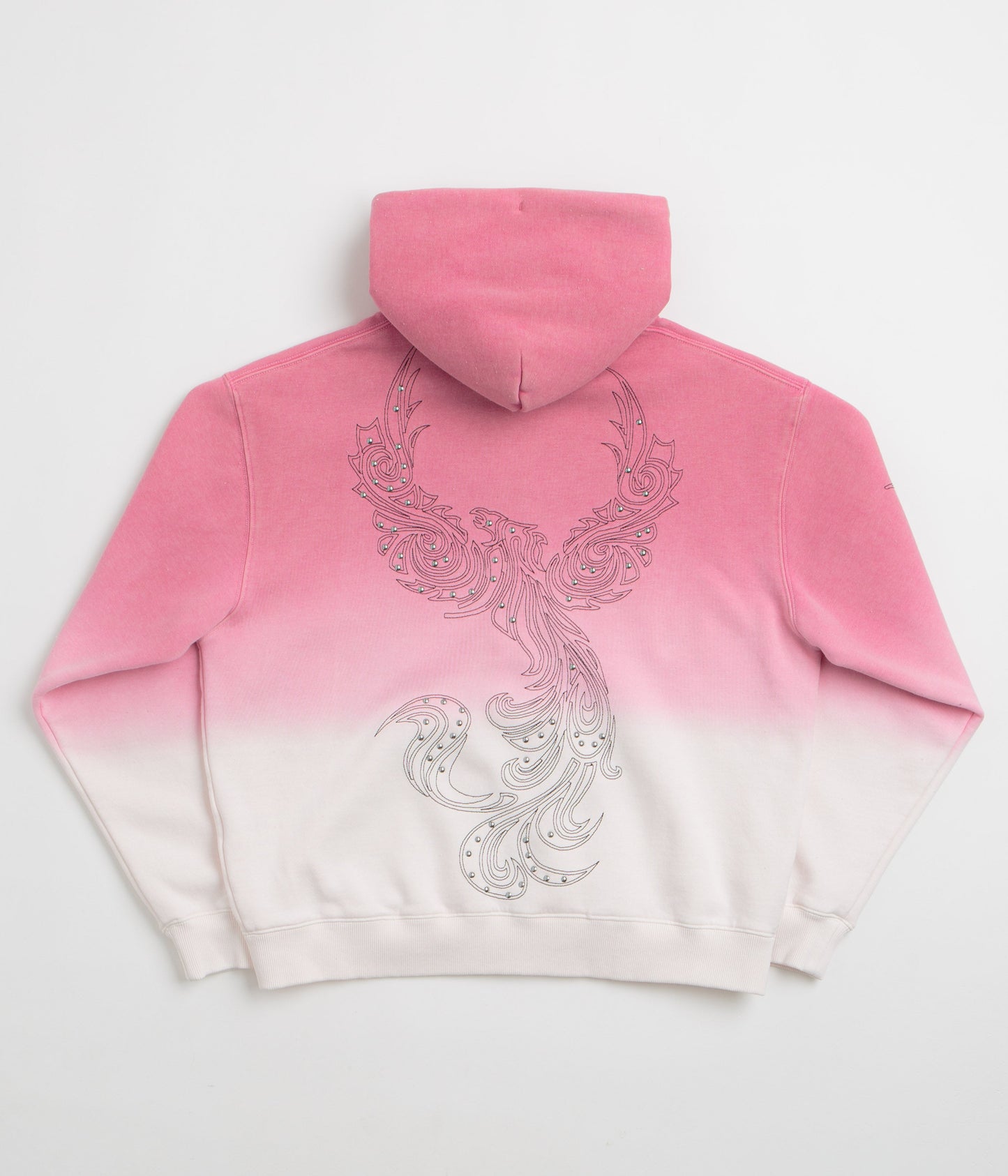 Yardsale Ombre Full Zip Hoodie - Pink
