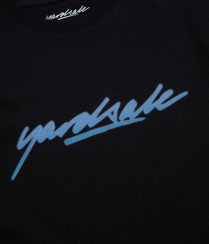 Yardsale Script Sludge T-Shirt - Black