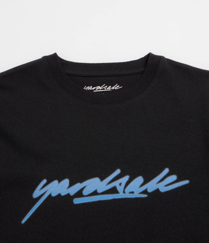 Yardsale Script Sludge T-Shirt - Black