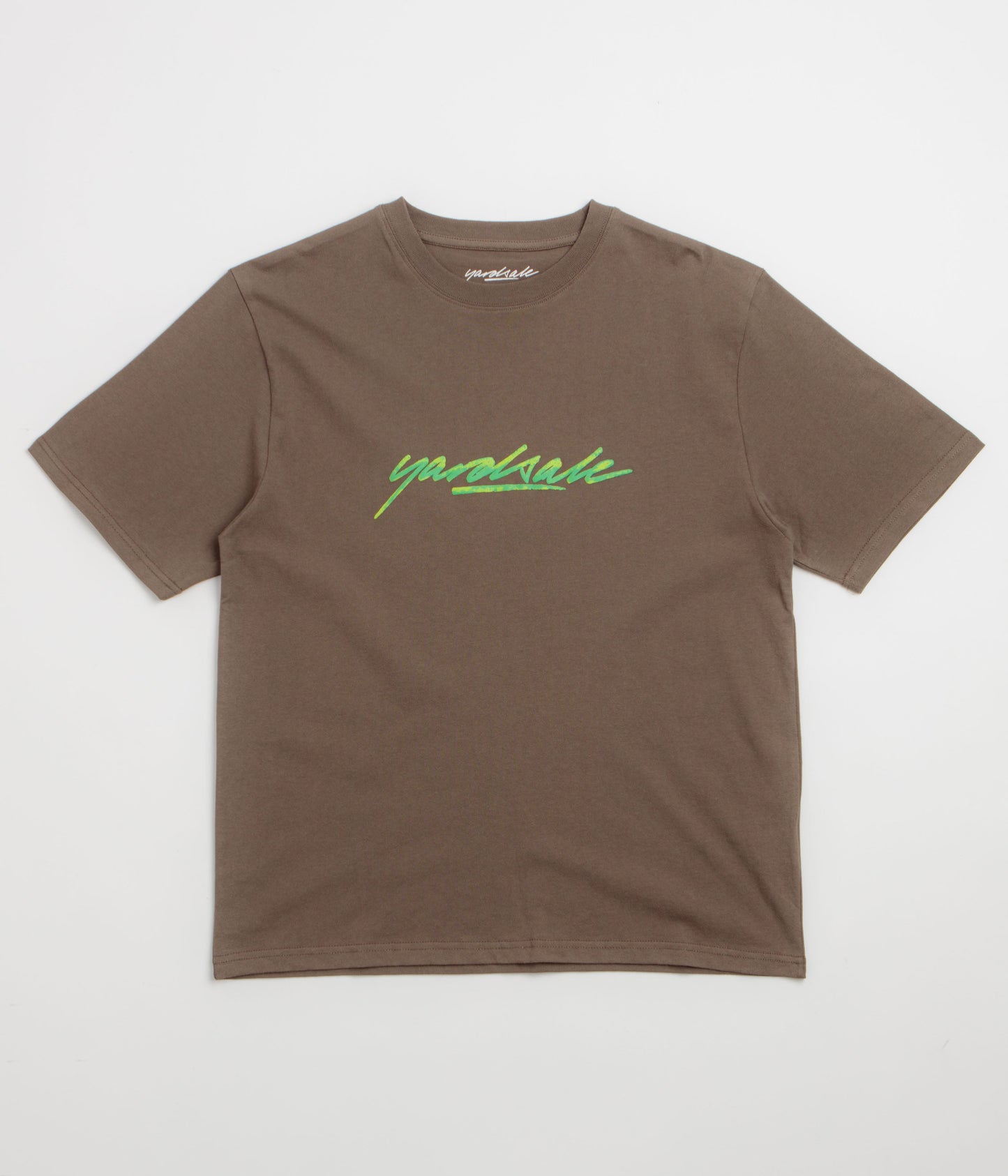 Yardsale Script Sludge T-Shirt - Tan