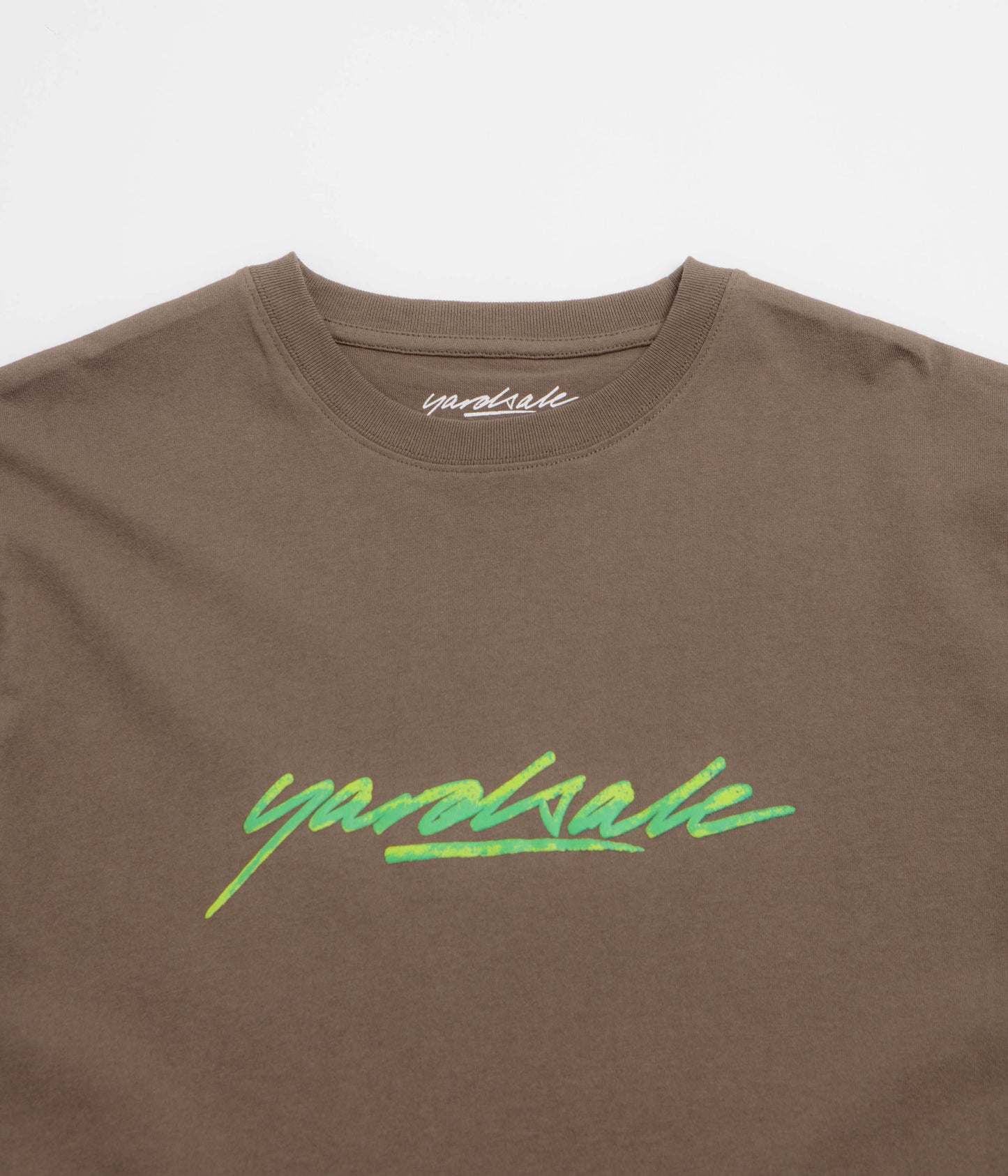 Yardsale Script Sludge T-Shirt - Tan