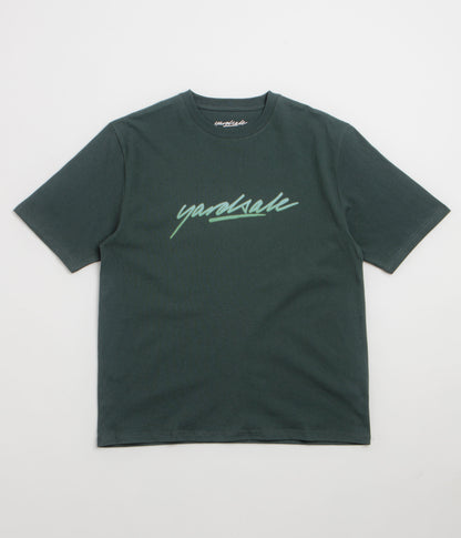 Yardsale Script T-Shirt - Green
