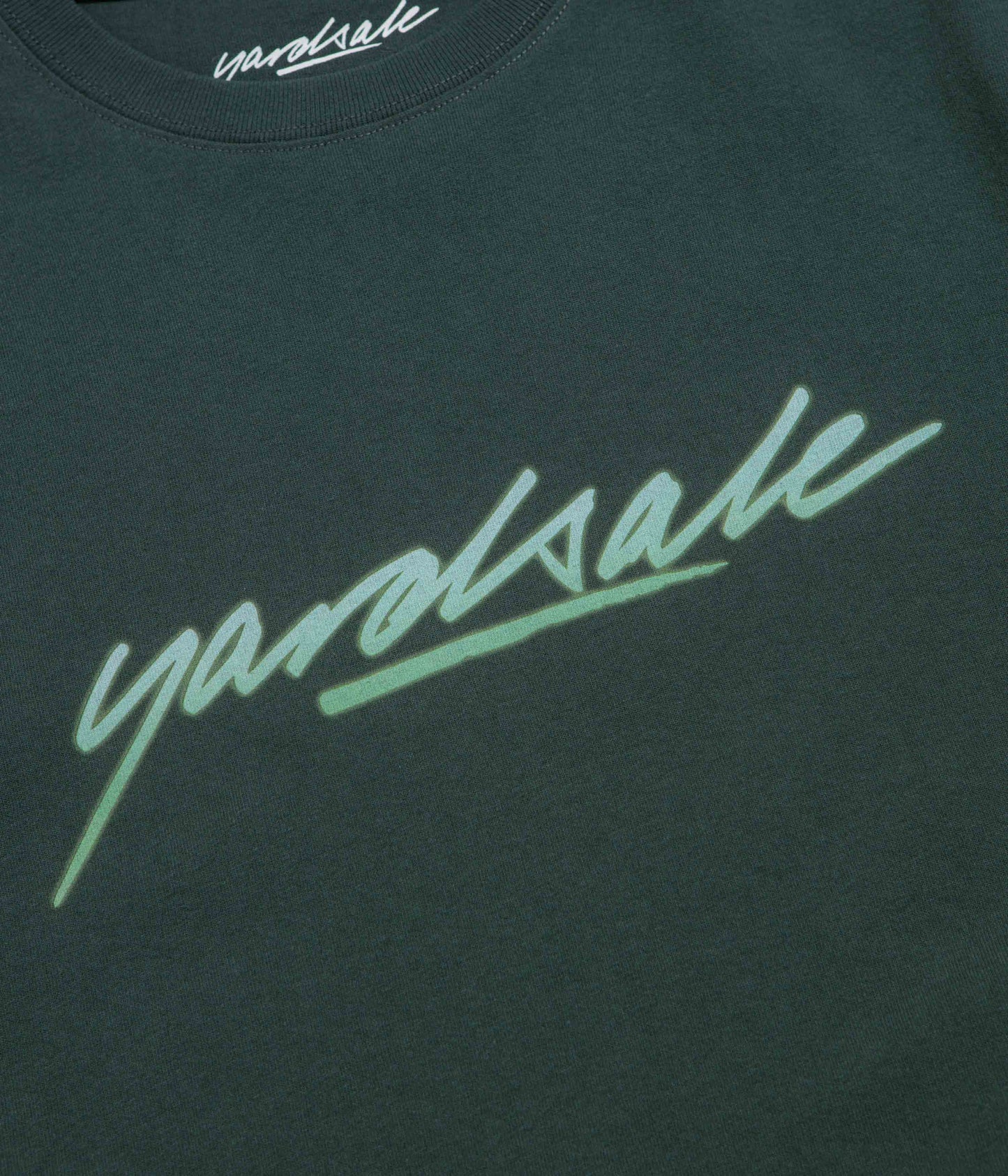 Yardsale Script T-Shirt - Green