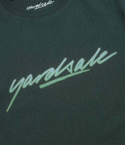 Yardsale Script T-Shirt - Green