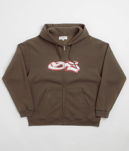 Yardsale Spray Hoodie - Brown