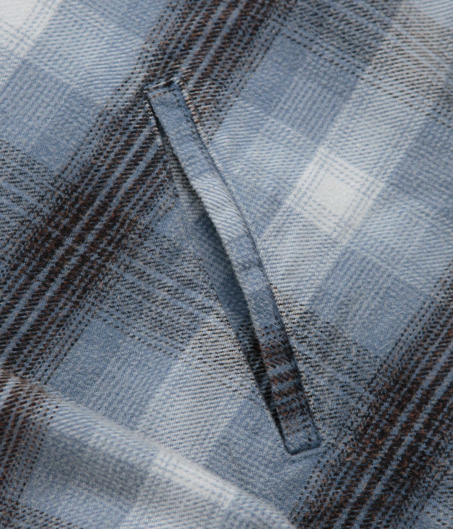 Yardsale Tartan Full-Zip Hoodie - Blue