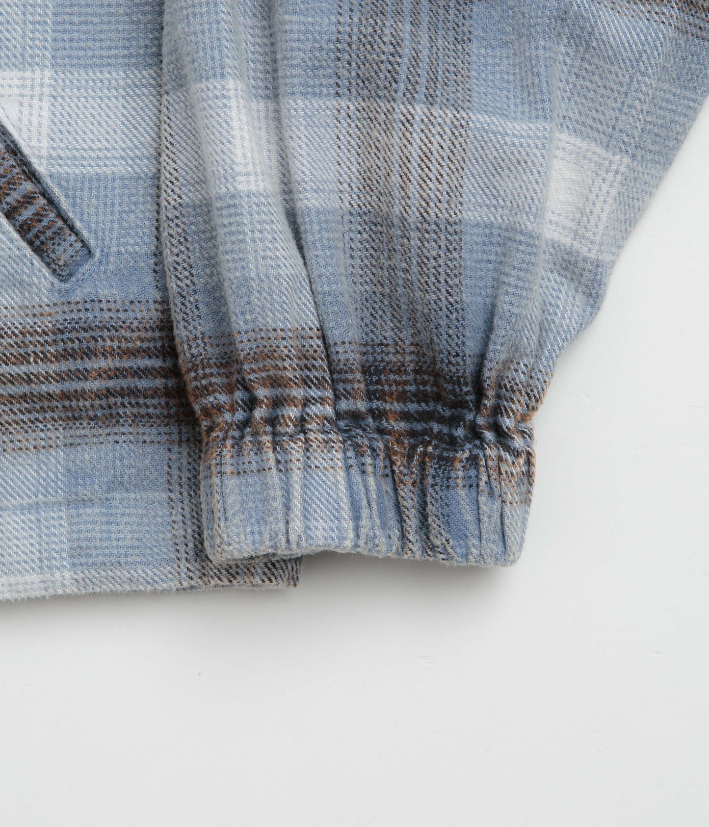 Yardsale Tartan Full-Zip Hoodie - Blue