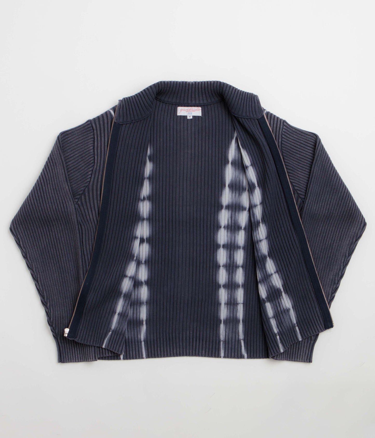 Yardsale Tie Dye Full Zip Sweatshirt - Navy