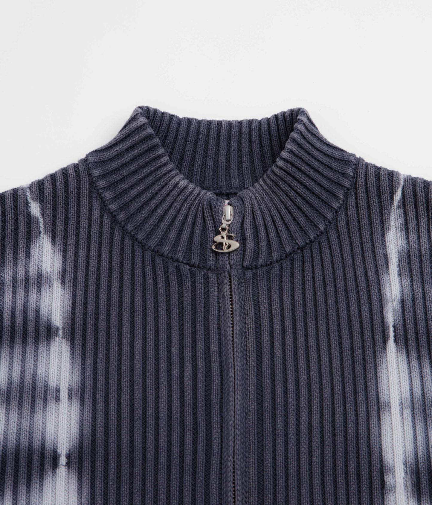 Yardsale Tie Dye Full Zip Sweatshirt - Navy