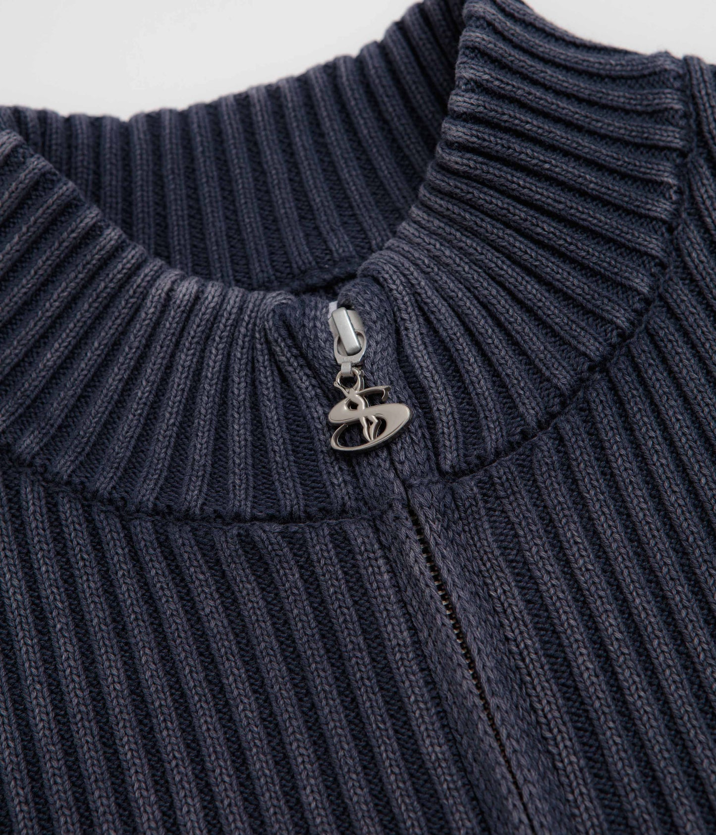 Yardsale Tie Dye Full Zip Sweatshirt - Navy